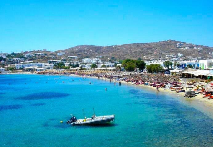 Magical Ornos! Beach House!Beach 1' Walk-Mykonos Town 2Km Εξωτερικό φωτογραφία