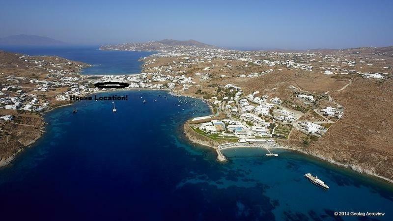 Magical Ornos! Beach House!Beach 1' Walk-Mykonos Town 2Km Εξωτερικό φωτογραφία